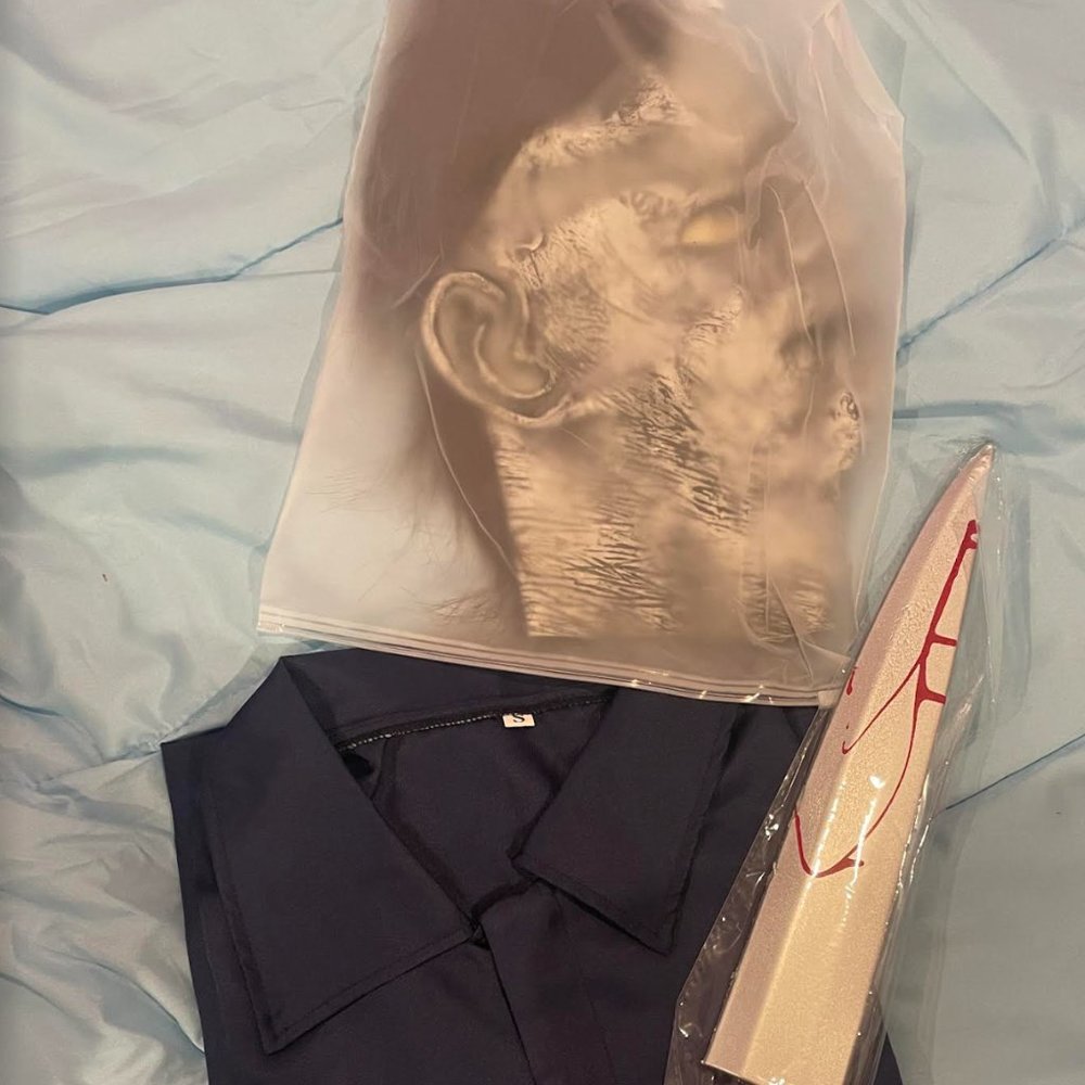 Michael Myers size small adult costume with mask